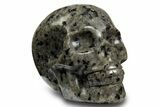 Fluorescent Polished Sodalite-Syenite Skull - China #319805-2